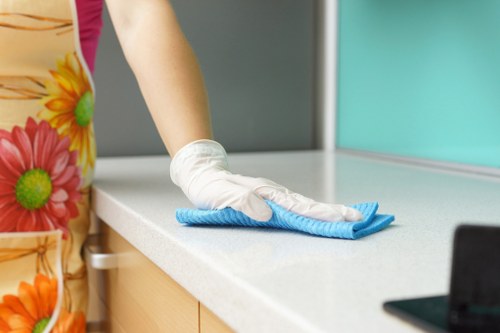 Communal entrance cleaning for a local Earlscourt property