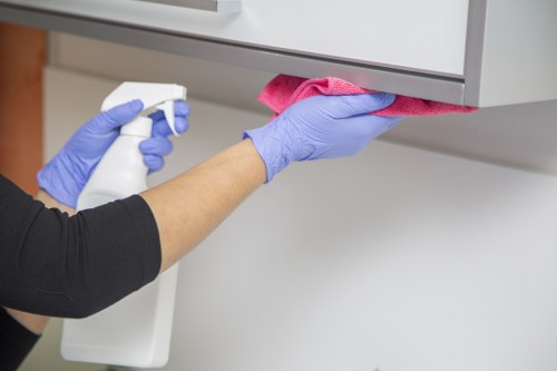 Cleaning shared corridors and lift lobby areas in Earlscourt